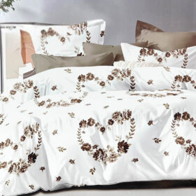 Premium pamučna posteljina za francuski ležaj 020