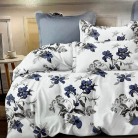 Premium pamučna posteljina za francuski ležaj 008