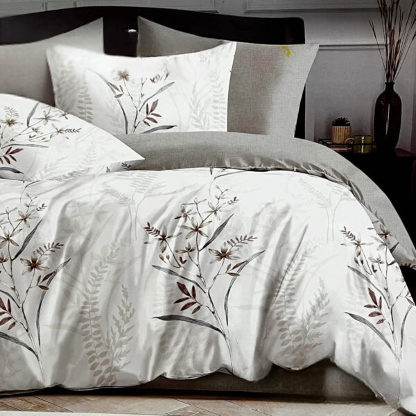 Premium pamučna posteljina za francuski ležaj 007