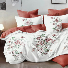 Premium pamučna posteljina za francuski ležaj 015