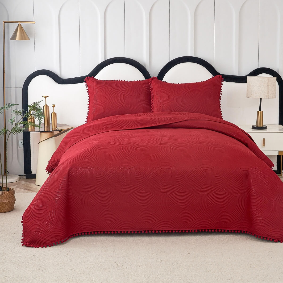 Uniqe Blankets prekrivaci sa radom + 2 jastucnice (4)