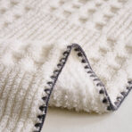 Premium soft touch prekrivač „Elegance“ 150x200 Bež - Slika 3