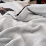 Luksuzni Prekrivač od Zečijeg Krzna za Francuski Ležaj – 200x230 Maltese Tigar - Slika 3