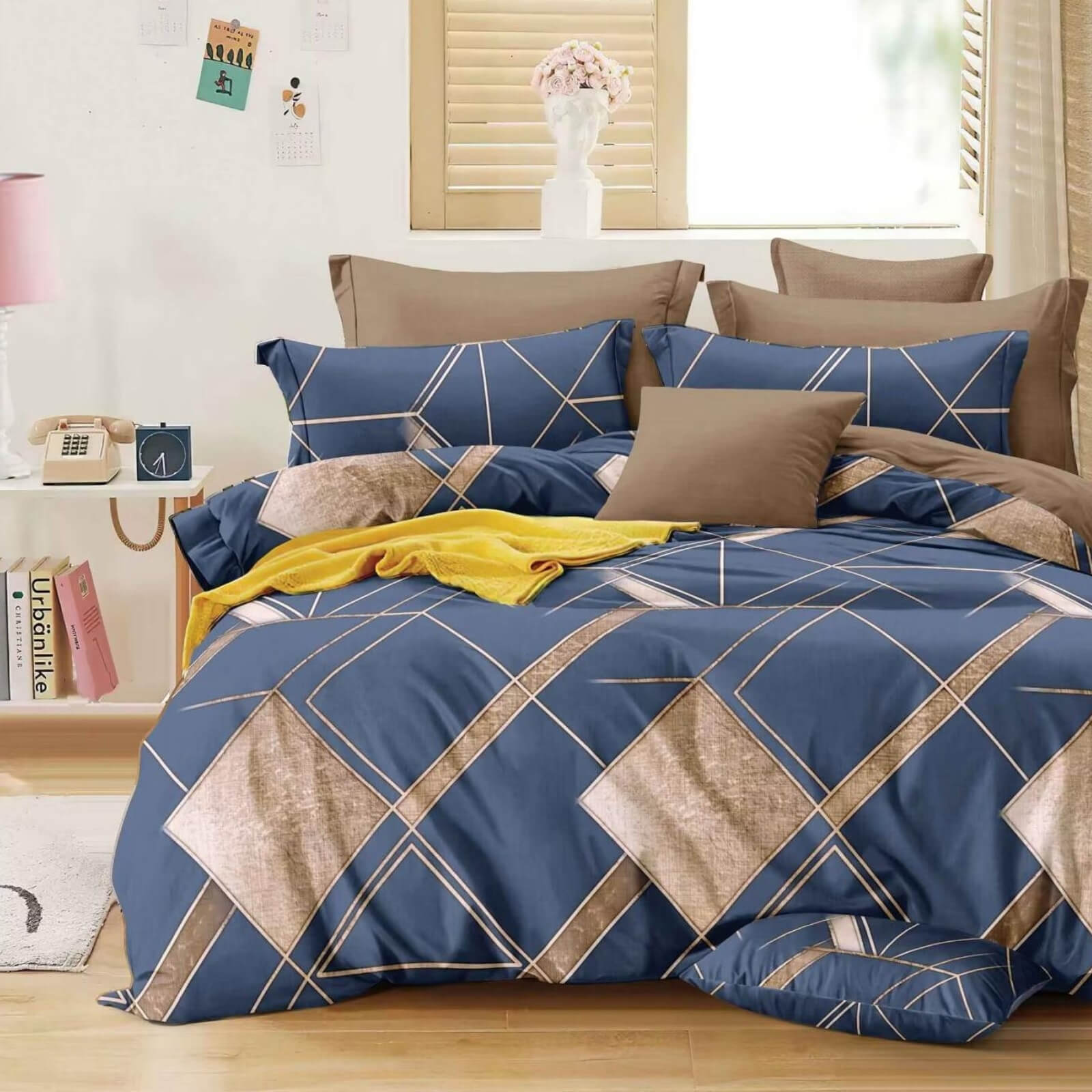 Bambus 2026 za francuski (11) Bamboo posteljina za francuski ležaj 074 - Slika 1