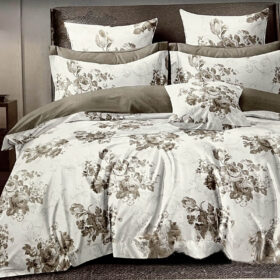 Premium pamučna posteljina za francuski ležaj 037