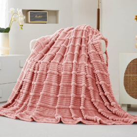 Luksuzni prekrivač – ćebe 200x230 Roze