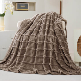 Luksuzni prekrivač – ćebe 200x230 Braon