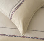 Posteljina sa vezenim radom set 6 delova Mako saten 005 - Slika 4