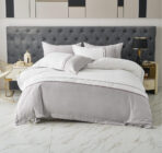 Posteljina sa vezenim radom set 6 delova Mako saten 007