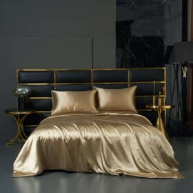 Saten premium collection jednobojne Zlatna