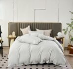 Premium posteljina sa dekorativnim dugmićima za francuski ležaj 004