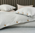 Premium posteljina sa dekorativnim dugmićima za francuski ležaj 004 - Slika 3