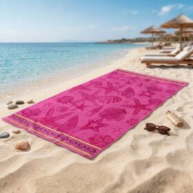 Luksuzni peškiri za plažu od bambusa 004