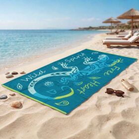 Luksuzni peškiri za plažu od bambusa 003