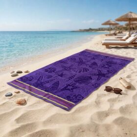 Luksuzni peškiri za plažu od bambusa 001
